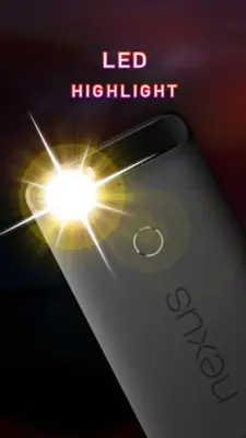 Super-Bright Flashlight android App screenshot 4