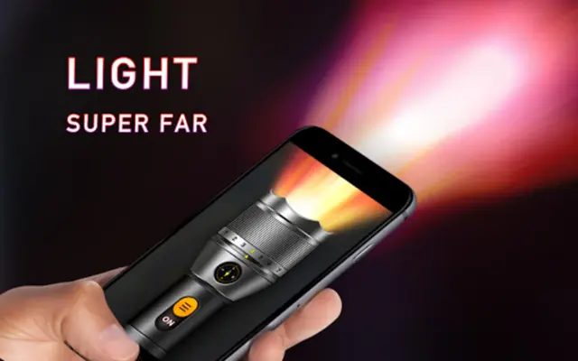 Super-Bright Flashlight android App screenshot 7